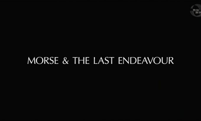 摩斯与最后的前传 Morse and the Last Endeavour