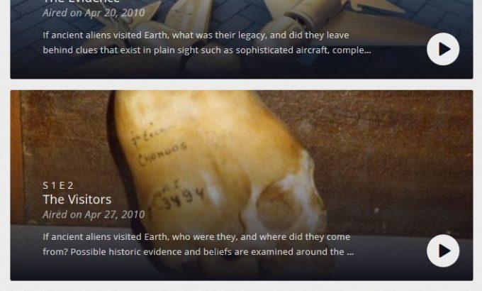 远古外星人 第一季 Ancient Aliens Season 1
